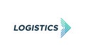 Logistics design element icon vector with creative modern concept