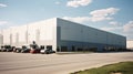 logistics distribution warehouse building