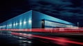 logistics distribution warehouse building