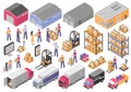 Logistics Icons Set