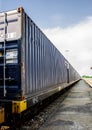 Logistics and transportation of cargo freight ship
