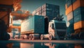 Logistics and transportation, Integrated warehousing and transportation operation service. Generative AI