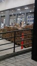 logistics warehouse where many items are filled with orders