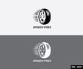 Vector Tire company logo, Tire store logo design Royalty Free Stock Photo