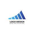 Creative abstract logo vector image for business Royalty Free Stock Photo