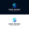 Letter S or OS logo design