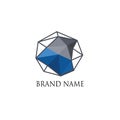 Logo abstarac geometric modern Royalty Free Stock Photo