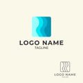 logo abstract suitable for any business and company. ready for digital and print