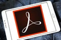 Adobe Acrobat logo Royalty Free Stock Photo