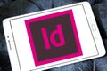 Adobe InDesign program logo Royalty Free Stock Photo