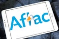 Aflac , American Family Life Assurance Company logo Royalty Free Stock Photo