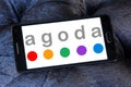 Agoda reservations provider logo Royalty Free Stock Photo