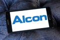 Alcon Ophthalmology comapny logo Royalty Free Stock Photo