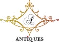 Logo - Antiques 06 Royalty Free Stock Photo