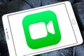 Apple Facetime app logo Royalty Free Stock Photo