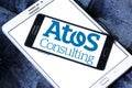 Atos consulting company logo Royalty Free Stock Photo