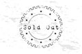 Logo Badge Stamp for Completed Purchase Transactions Royalty Free Stock Photo