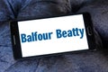 Balfour Beatty company logo Royalty Free Stock Photo