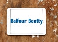 Balfour Beatty company logo Royalty Free Stock Photo