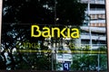 Logo of Bankia Spanish bank.