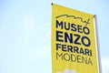 Logo banner at Museo Enzo Ferrari Royalty Free Stock Photo