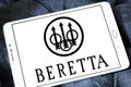 Beretta firearms manufacturing company logo Royalty Free Stock Photo
