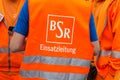 Logo of the Berlin Waste Management and City Cleaning company BSR