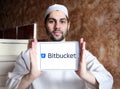 Bitbucket software logo Royalty Free Stock Photo