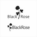 Logo of black roses