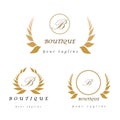 Logo boutique logo template design