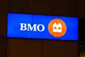 The logo and brand sign of Bank of Montreal