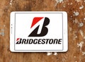 Bridgestone tyre manufacturer logo Royalty Free Stock Photo