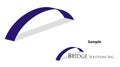 Logo - Bridging Gap Royalty Free Stock Photo