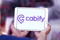 Cabify transportation network company logo Royalty Free Stock Photo