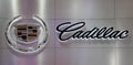 Logo of Cadillac at Auto China 2010