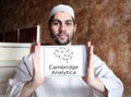 Cambridge Analytica logo Royalty Free Stock Photo