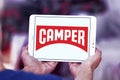 Camper fashion brand logo