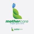 Pregnancy Time Mother Care Logo Design