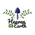 Logo Heaven Earth Royalty Free Stock Photo