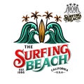 Logo Surfing Beach