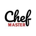 Logo lettering chef master simple