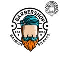 Logo Barbershop Man