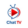 Logo chat tv