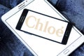 Chloe fashion house logo Royalty Free Stock Photo