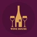 Logo for a wine house