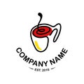 Logo for coffee or tea shop