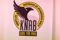 Logo of The Corruption Prevention and Combating Bureau KNAB Royalty Free Stock Photo