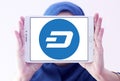 Dash cryptocurrency logo