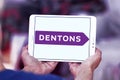 Dentons law firm logo Royalty Free Stock Photo