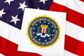 Logo Department of Justice Federal Bureau of Investigation Royalty Free Stock Photo